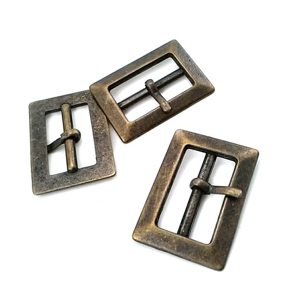 21 mm Rectangular metal tongue buckle E 583