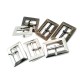 21 mm Rectangular metal tongue buckle E 583