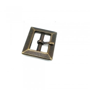 21 mm Center Bar Square Belt Buckle E 608