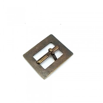 21 mm Center Bar Square Belt Buckle E 608