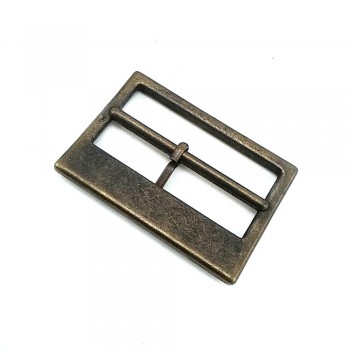 4 cm Rectangle Buckle Middle Bridge Belt Buckle E 627