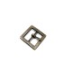 17 mm plain square metal buckle E 652