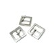 17 mm plain square metal buckle E 652