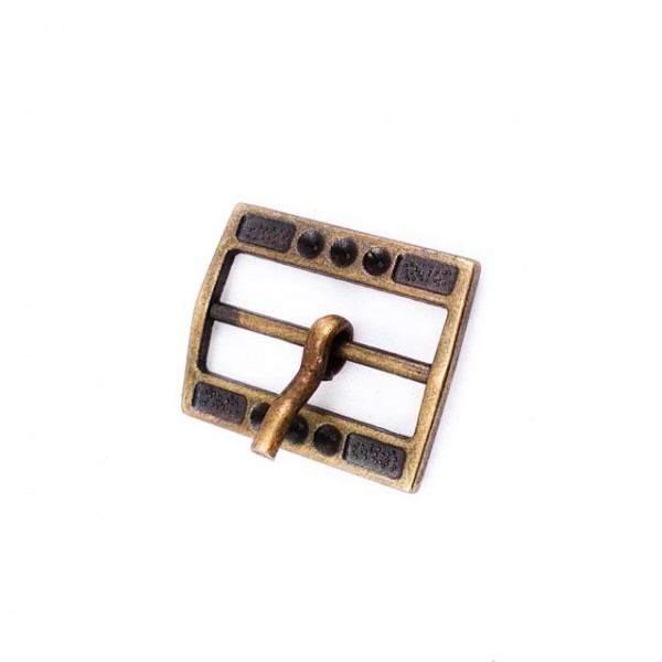 20 mm Rectangular plain tongue buckle E 796