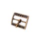 20 mm Rectangular plain tongue buckle E 796