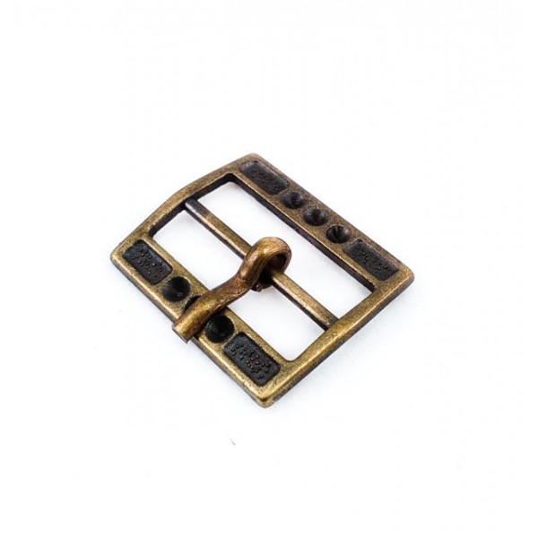 20 mm Rectangular plain tongue buckle E 796