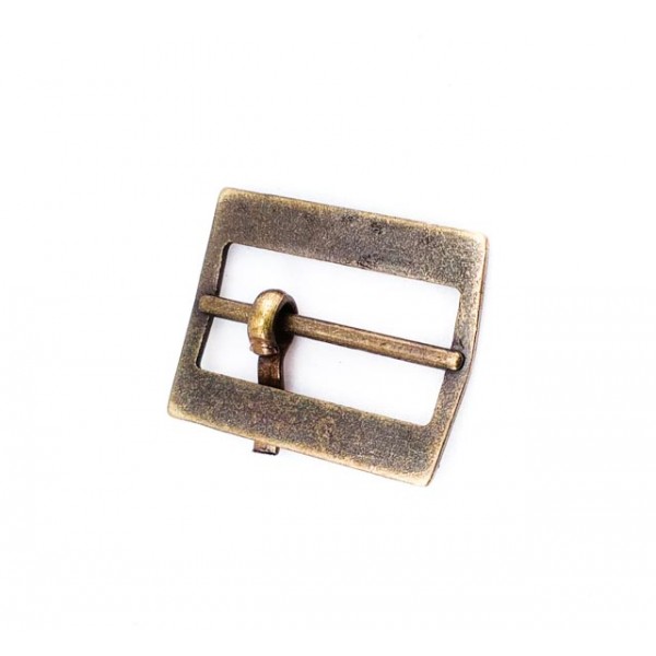 20 mm Rectangular plain tongue buckle E 796