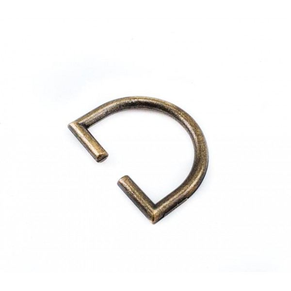 Metal D buckle 3.6 cm E 1000