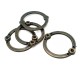 Metal Stone & Enamel Ring Buckle 36 mm E 142