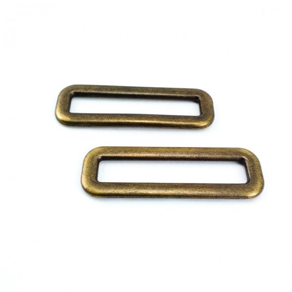 4 cm Rectangle Metal Frame Buckle Zamak Buckle E 1514