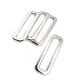 4 cm Rectangle Metal Frame Buckle Zamak Buckle E 1514