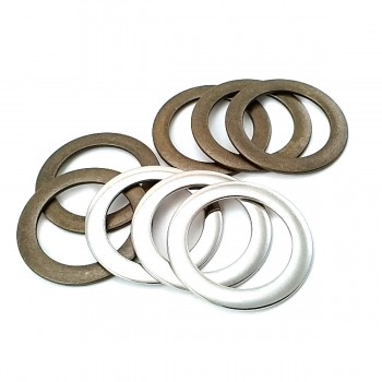 Metal buckle - metal round frame - ring buckle 30 mm E 1778