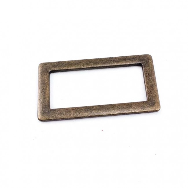 Dikdörtgen çerçeve - metal çerçeve toka 30 mm E 1827 Dikdörtgen çerçeve - metal çerçeve toka 30 mm E 1827