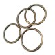 Metal ring buckle - 4 cm E 1867