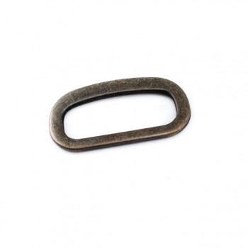 D buckle - ring metal buckle 22 mm E 1968