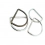 4,1 cm Metal D Ring buckle - Bag and clothing zamak accessory E 1981