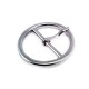 3 cm Circle Ceneter Bar Buckle Belt Buckle E 2084