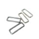 Rectangular frame - metal frame buckle 26 mm E 2093