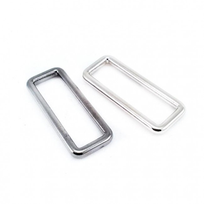 Dikdörtgen çerçeve - metal çerçeve toka 26 mm E 2093 Dikdörtgen çerçeve - metal çerçeve toka 26 mm E 2093