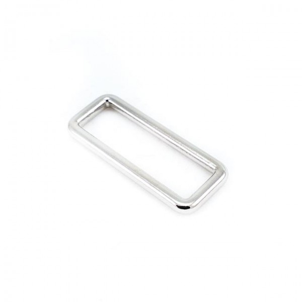 Rectangular frame - metal frame buckle 26 mm E 2093