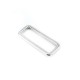 Rectangular frame - metal frame buckle 26 mm E 2093