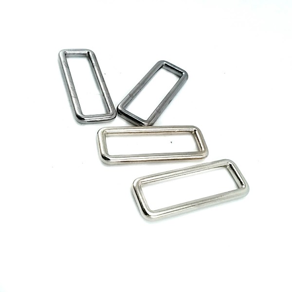 Rectangular frame - metal frame buckle 26 mm E 2093