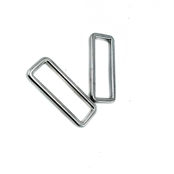 Rectangular frame - metal frame buckle 26 mm E 2093