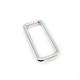 2 cm Rectangle Frame Buckle Metal Strap Strap Buckle E 2094