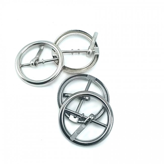 Yuvarlak dilli halka toka 31 mm E 2127 Yuvarlak dilli halka toka 31 mm E 2127