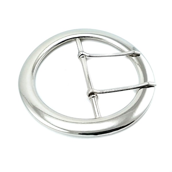 72 mm Metal, Double Tongue Ring Buckle E 480