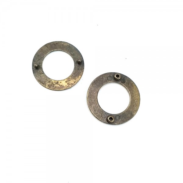 19 mm Eyelet Ring Buckle E 595 19 mm Eyelet Ring Buckle E 595