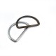 Metal D buckle 36 mm E 753