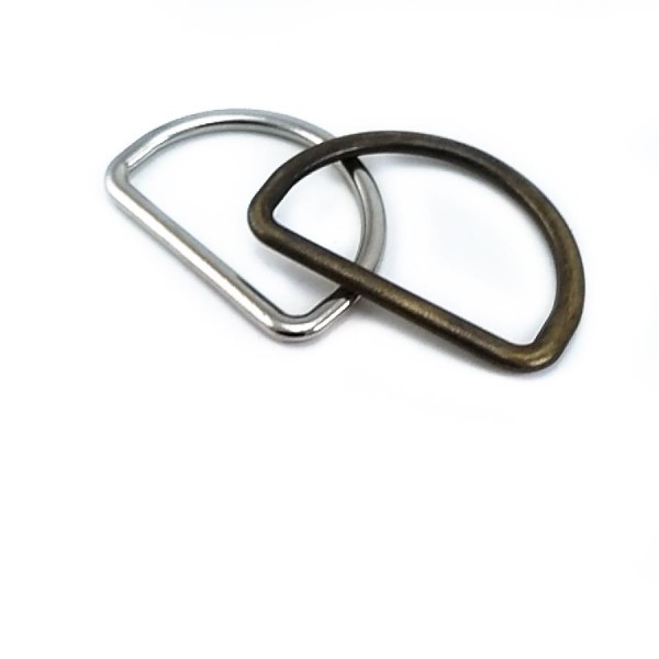 Metal D buckle 36 mm E 753