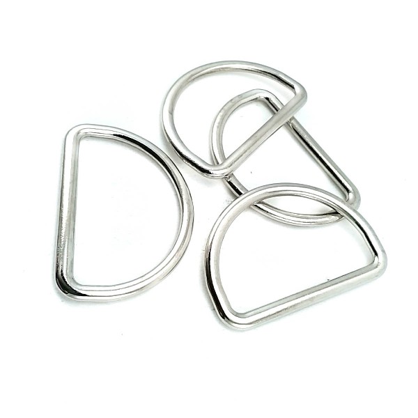 Metal D buckle 36 mm E 753