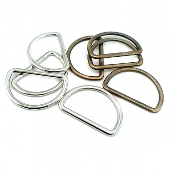 36 mm Metal D buckle  E 753