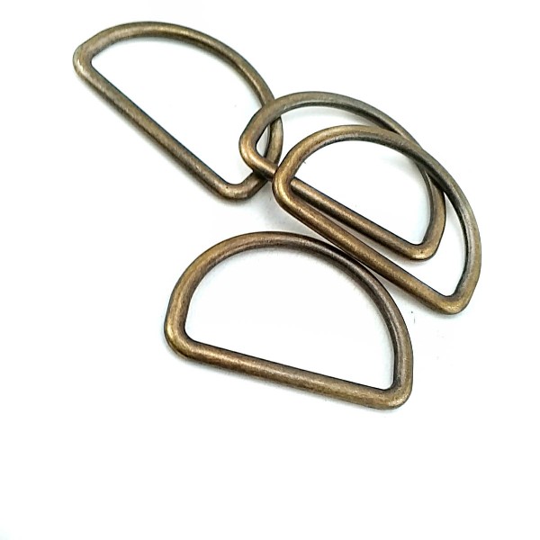 Metal D buckle 36 mm E 753