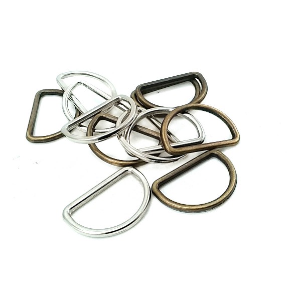 2 cm D Buckle  Metal E 756