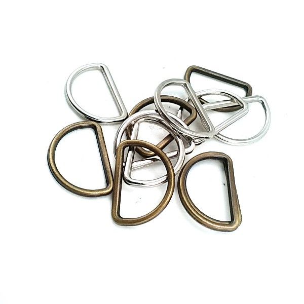 2 cm D Buckle  Metal E 756