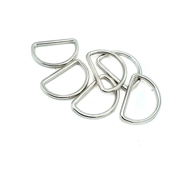 2 cm D Buckle  Metal E 756