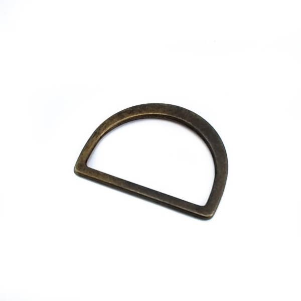 36 mm Plain Metal D Buckle E 764