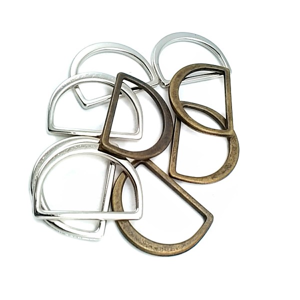 31 mm Classic Metal D Buckle E 765