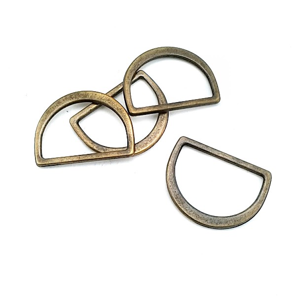 31 mm Classic Metal D Buckle E 765