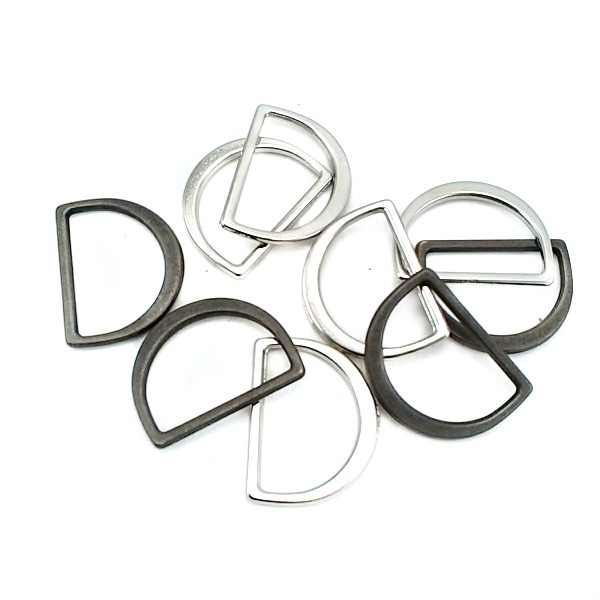 26 mm Classic Metal D Buckle E 766