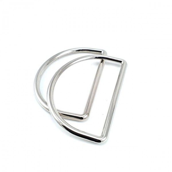 Metal D buckle 5.2 cm E 879 | Bags and Clothing Buckle