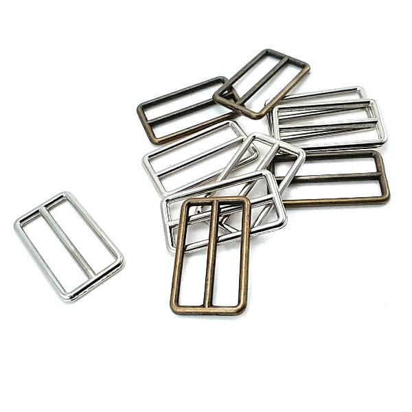 24 mm Rectangular metal buckle zamak E 1143