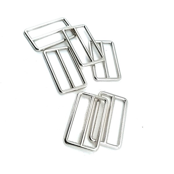 24 mm Rectangular metal buckle zamak E 1143