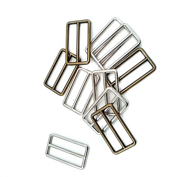 24 mm Rectangular metal buckle zamak E 1143