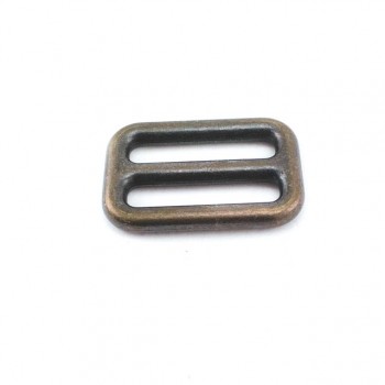 26 mm  Metal Slider Buckle, Metal Adjusting Buckle Square Double Loop E 1964