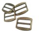 33 mm Rectangular metal buckle zamak E 550