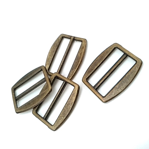 33 mm Rectangular metal buckle zamak E 550